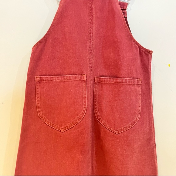 Frank and Oak red overall dress size XS with two front pockets. - Picture 5 of 5